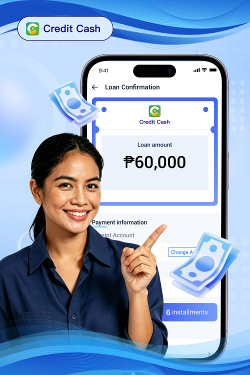 Credit Cash mobile experience